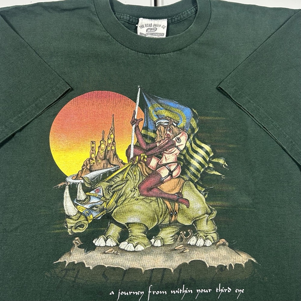 VTG 90s RARE GRAIL Ecko Unltd. Shirt XL “a journey from within your third eye”