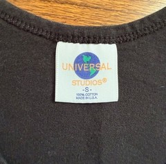 Vintage 90s Universal Studios Florida Neon Logo Souvenir Tank Top USA – Small