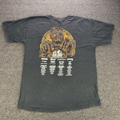 2023 Blue Ridge Rock Festival Shirt Virginia Official Lineup Dbl Sided Bear XL