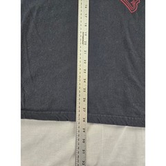 NFL New England Patriots Mens Large T-Shirt Black Gray Colorblock Flying Elvis
