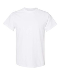 Gildan Mens Heavy 100% Cotton Plain Adult T-Shirt Style G5000 Size ONLY 5XL Left