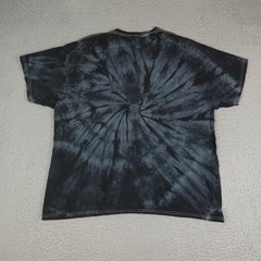 Origami Angel Shirt Mens 2XL Black Colortone Tie Dye Graphic Midwest Emo Band
