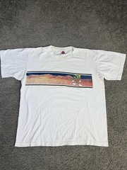 Vintage Looney Tunes Marvin The MartianShirt Mens L White 1997 Warner Bros Tee