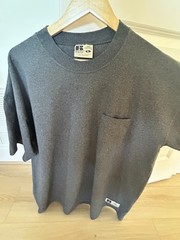 VTG 90’s Russell Athletic Pro Cotton Heavyweight Pocket Tee Blank Gray Men’s XL