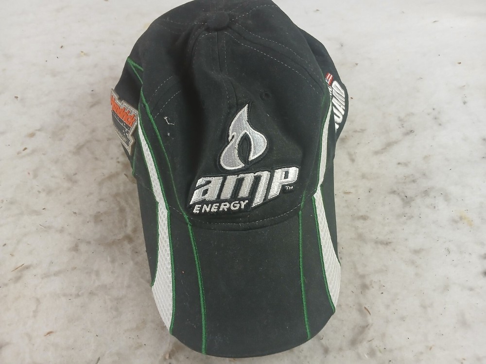 Hendricks Motorsports Hat Mens Strap Back Black Amp Energy Nascar Dale Jr