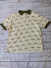 Ivy Crew Polo T-Shirt Men’s X-Large Beige Fishing Outdoors Classics Short Sleeve