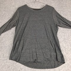 Starting Point Super-Soft Tee Mens XL Gray Long Sleeve Cotton Blend BKM-21435