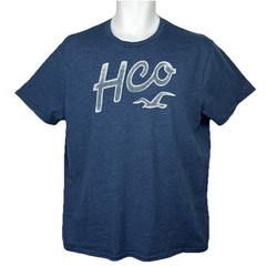 Hollister HCO T-Shirt/ Men’s (M) Blue Cotton Blend SURFING BEACH