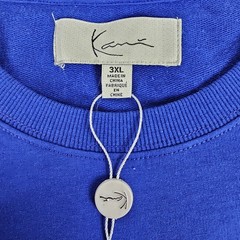 Vintage Karl Kani Shirt Mens 2XL Blue Large Embroidered RARE The Original T NEW