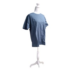 Mens Navy Blue 100% Cotton T Shirts High Quality Soft And Breathable X-Large