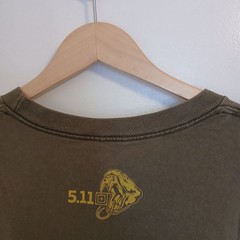 5.11 Tactical Gadsden Snake Don’t Tread on Me 2XL Long Sleeve Shirt Rattlesnake