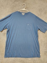 Peter Millar Shirt Mens Extra Large Seaside Blue Comfort Cotton Modal Blend READ