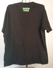 VTG Deathwish Skateboards Shirt Black Y2K Sick Guy Glow In The Dark Cotton Sz LG