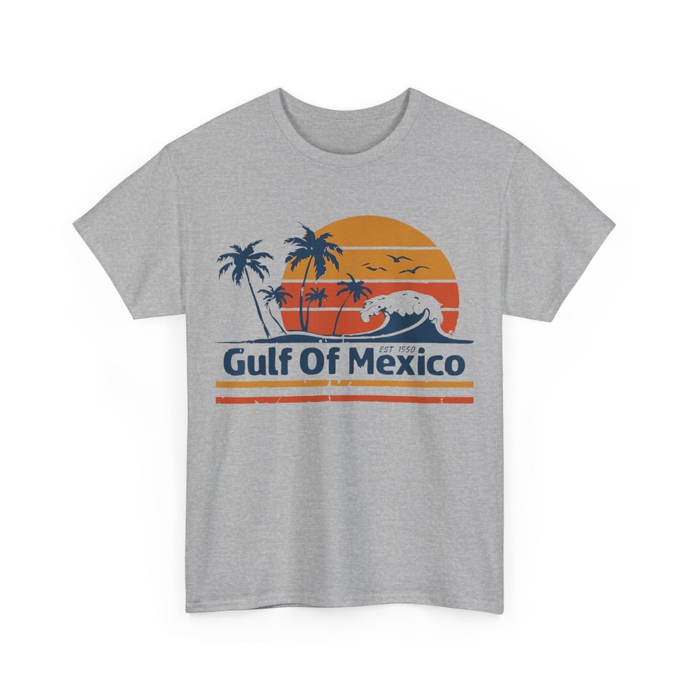 Gulf of Mexico Est 1550 Retro Vintage Beach Gulf of Mexico T-Shirt