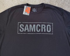 Sons of Anarchy T-Shirt Big Mens 6XL Road Gear Black Tee Samcro Logo NWT New