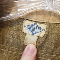 Civil War men’s long sleeve shirt wool tweed “Duquesne” OLD antique
