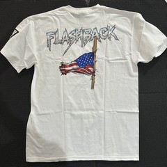 Vietnam Veteran Flashback T Shirt Mens L White POW MIA Republic Of Vietnam