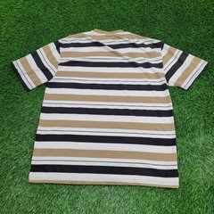 Vintage Y2K Ralph-Lauren Stripes Shirt 2XL 25×32 Brown White