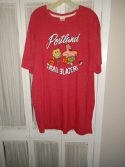 Homage Portland Trailblazers SpongeBob & Patrick Tee T-Shirt Men’s XXL GORGEOUS