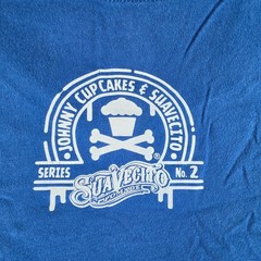 Men’s Suavecito X Johnny Cupcakes Barber Shop Crossbones Tee Shirt XL