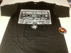 Of Course Texas Rather Bang Screw Black Shirt Large-5XL One Deep Piranha Records