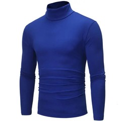 Men’s Thermal Underwear Top Slim Fit High Neck Long Sleeve Winter Shirt