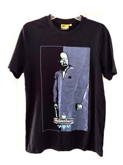 Heisenberg Breaking Bad T-Shirt Men’s Size Small S Walter White Shirt Navy Blue