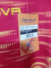 Givova Mens Short Sleeve T-Shirt Size XXL NWT and Tag
