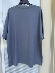 Reserved Supply Men’s Oversize Fit T-Shirt dusty blue Size CHOOSE Crew Neck