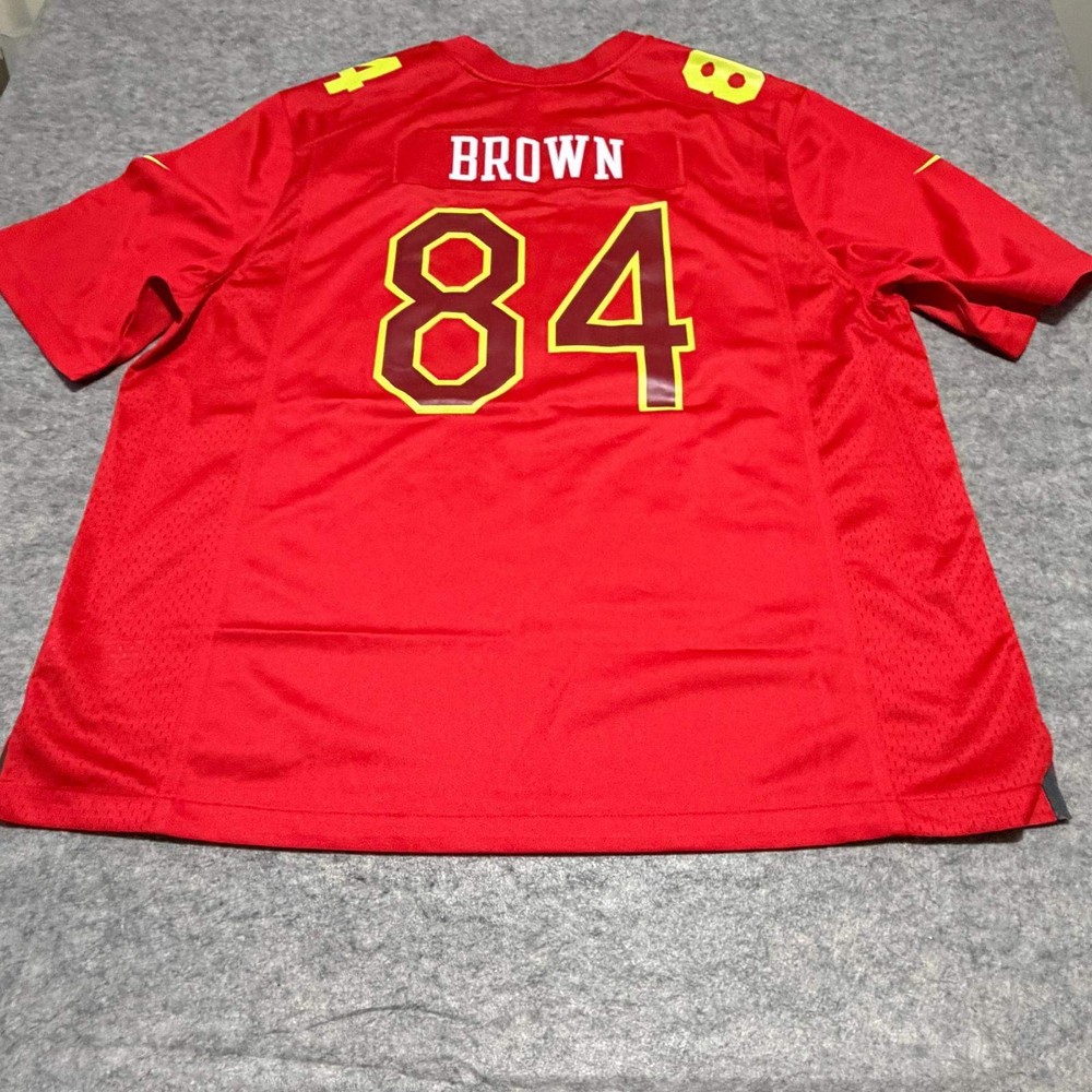 Nike NFL AFC Pro Bowl Antonio Brown 84 Jersey Mens 3XL Red 943016-657