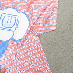 VINTAGE Cartoon Shirt 2XL Mens The Underdog Show AOP Y2K All Over Print THIN tee
