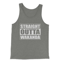 Straight Outta Wakanda Men’s Jersey Tank