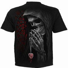 Spiral Direct Forbidden Grim Reaper Angel Skeleton Fantasy Goth T Shirt D098M101