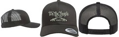 Yupoong Snapback Trucker Embroidered Hat We The People Will Not Comply