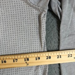 Adidas Shirt Mens Large Gray Logo Train Crew Neck Sportswear Climacool Aeroknit