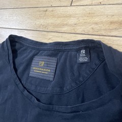Scotch & Soda Resort Twenty Two Shirt Adult XXL Black Blue/Green Beach Comfort