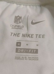 Nike Green Bay Packers Dri-Fit Tee Shirt Men’s M White On Field Apparel (L4)