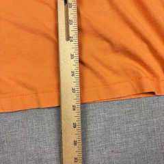 Tommy Bahama Shirt Mens M Orange Pima Cotton Pocket Tagless Logo Jersey Crewneck