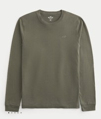 NWT HOLLISTER MEN’S Soft Icon Long Sleeve Tees T-Shirts, Sizes M / L / XL/ XXL