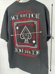 Hazbin Hotel Rosie & Alastor Ace Double-Sided T-Shirt Hot Topic Black Goth NWT