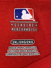 Cincinnati Reds Genuine Merchandise Red Tee Size 2XL Pit To Pit 26” L 31”