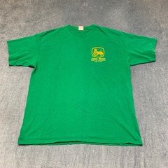 Yazbek T-Shirt Men XL Green Knit Cotton John Beer Puerto Vallarta Mexico Graphic