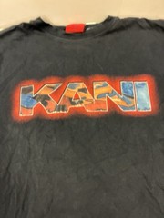 Men’s Vintage 90’s Karl Kani T Shirt Black Size XXL Spellout Logo!