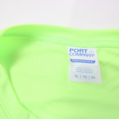 Port & Company Short Sleeve Shirt Men’s Lime Green Used XL