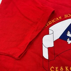 VTG AMERICAN HOSPITALITY CENTER PRAGUE CZECHOSLOVAKIA T-Shirt L Czech Republic