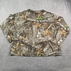 Habit Shirt Mens 2XL Brown Realtree Edge Camo Performance Hunting Scent Factor