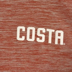 Costa Del Mar Performance Tech Shirt Men’s XXL Coral/Gray Heather Short Sleeve T