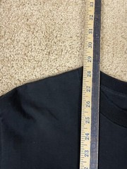 Vintage Tee Jays T-Shirt Mens Large Single Stitch USA Sof Tee Crane Cams Black