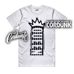 10 OG Steel White Black Light Steel Grey T Shirt Match Q1