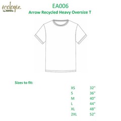 AWDis Ecologie Arrow recycled heavy oversized tee